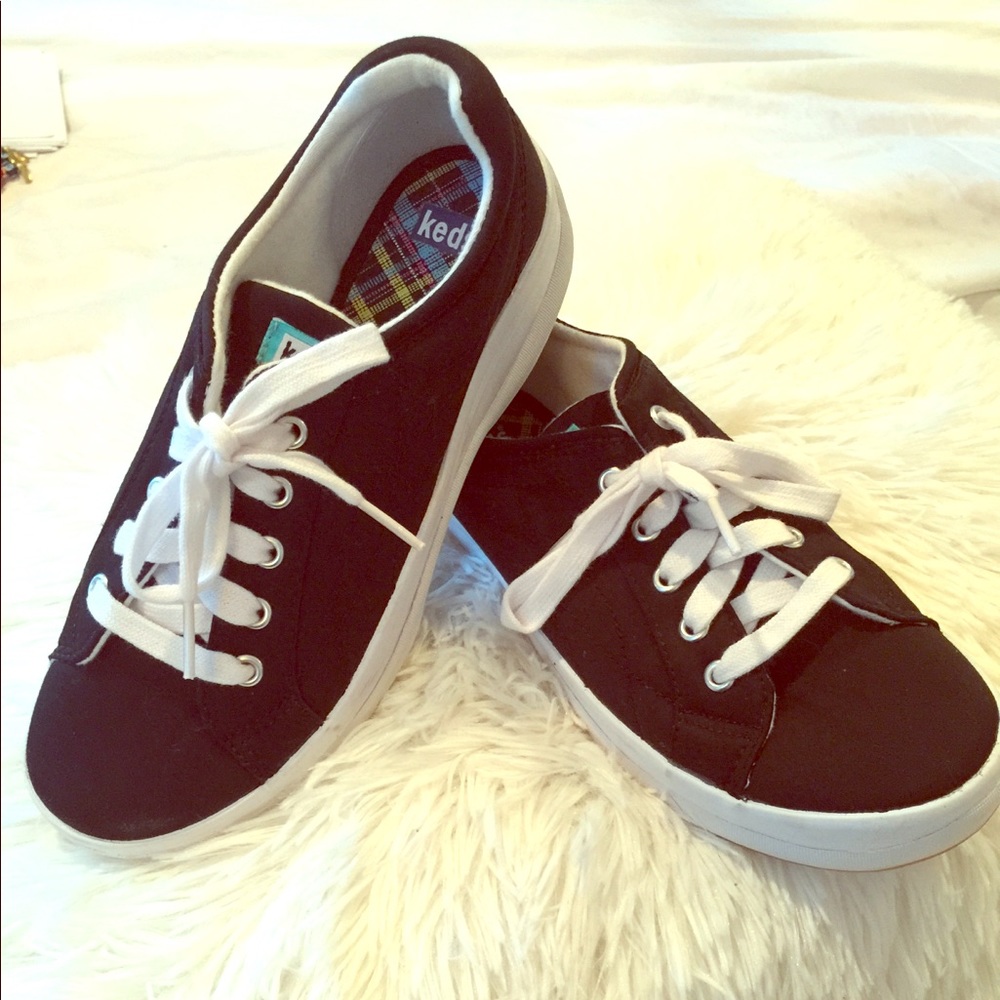 Keds Kids Black & White Sneakers